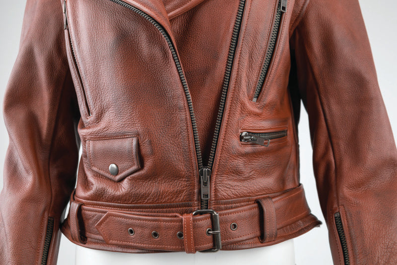 Kuryakyn Leather By River Road Arabian Spice Leather Jacket Black Womens - Small 094393 094393 User 3