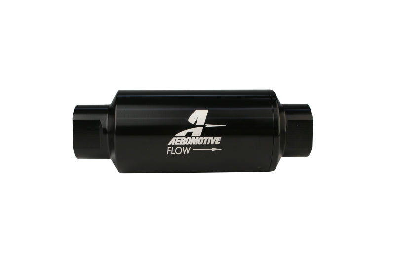 Aeromotive 100 Micron, ORB-10 Black Fuel Filter 12324 Photo - Primary