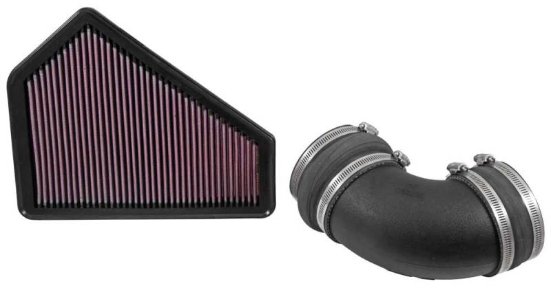 K&N Engineering 09-15 Cadillac CTS 6.2L Air Intake System KNE57-3086 57-3086 Photo - lifestyle view