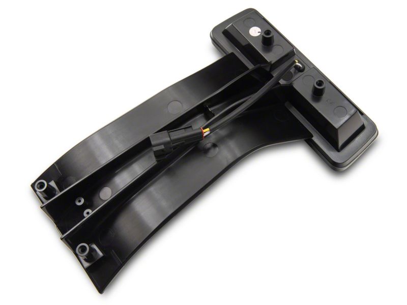 Raxiom 07-18 Jeep Wrangler JK Axial Series Hyper Flash LED Third Brake Light- Smoked J137871 J137871 Photo - Close Up