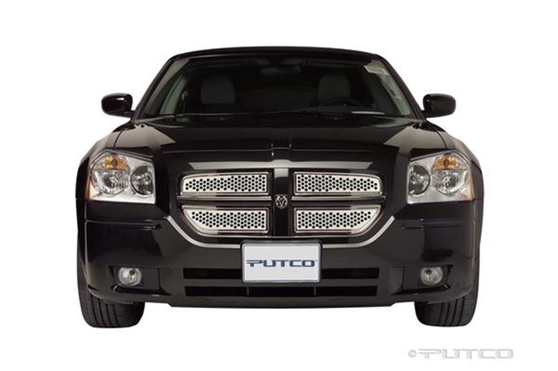 Putco 06-07 Dodge Magnum Main Grille Punch Stainless Steel Grilles 84334 84334 Photo - Primary