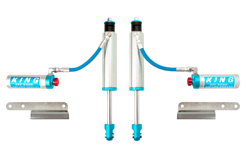 King Shocks 98-02 Toyota Land Cruiser 100 Front 2.5 Dia Remote Res Shock w/Adjuster (Pair) 25001-259A 25001-259A Photo - Primary