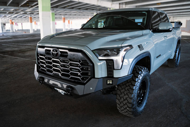 DV8 Offroad 22-23 Toyota Tundra MTO Series Front Bumper FBTT2-04 FBTT2-04 Photo - Unmounted