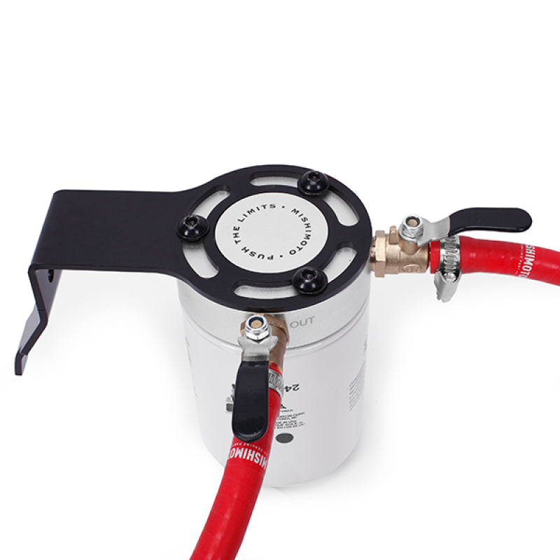 Mishimoto Powerstroke Coolant Filter Kit - Red 2003-2007 Ford 6.0L MMCFK-F2D-03RD Photo - Close Up