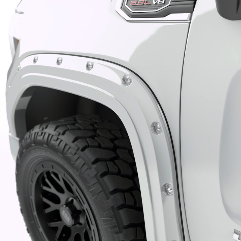 EGR 19-23 Gmc Sierra 1500 Summit Traditional Bolt-On Look Fender Flares White Set Of 4 791794-GAZ 791794-GAZ Photo - Close Up