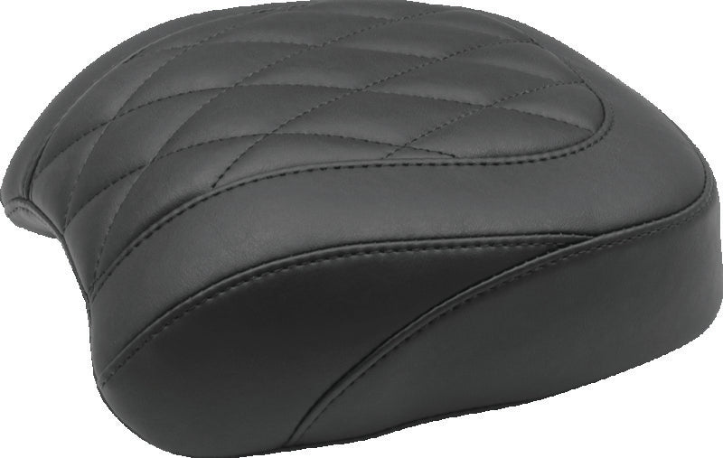 Mustang Motorcycle Mustang 18-21 Harley Fat Bob Standard Touring Passenger Seat Trapezoid - Black 75888 75888 Photo - Primary
