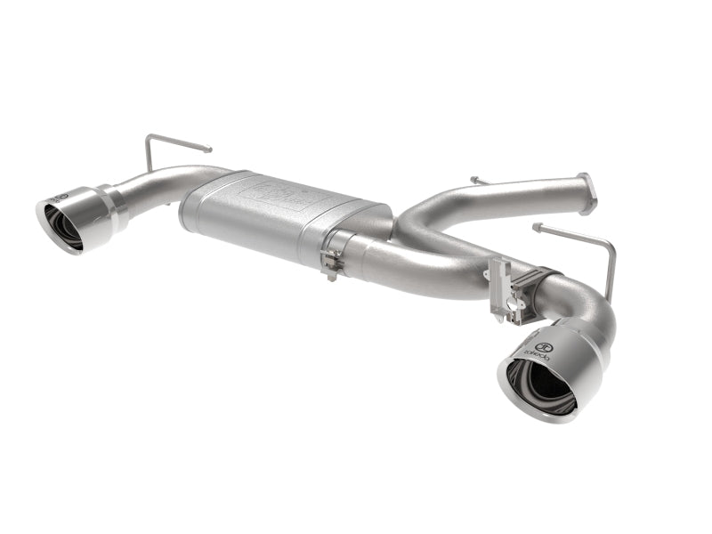 aFe Hyundai Veloster N 21-22 L4-2.0L (t) Takeda Axle-Back Exhaust System- Polished Tips 49-37029-P 49-37029-P Photo - Primary