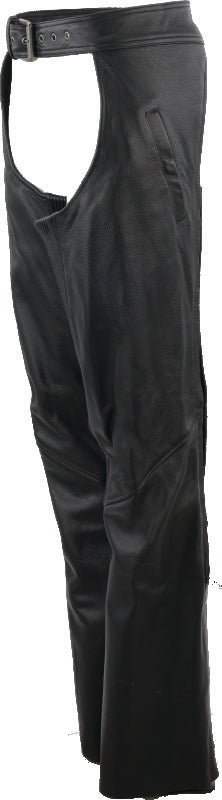 Kuryakyn Leather By River Road Plains Leather Chaps Black Womens - Small 094425 094425 User 1