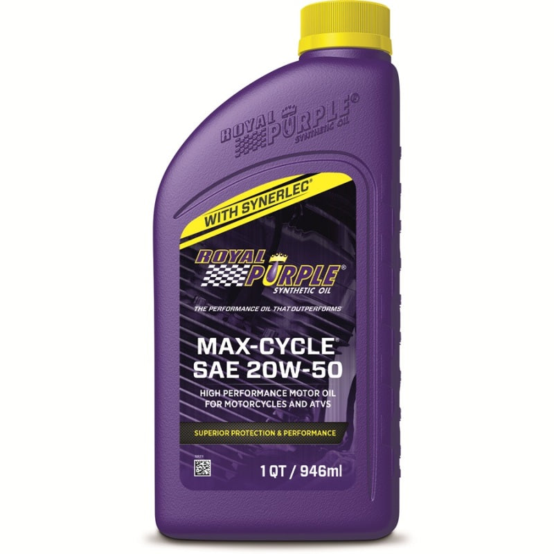 Royal Purple 20w50 Max Cycle Oil Case 6x1 Quart ROY06316 06316 User 1