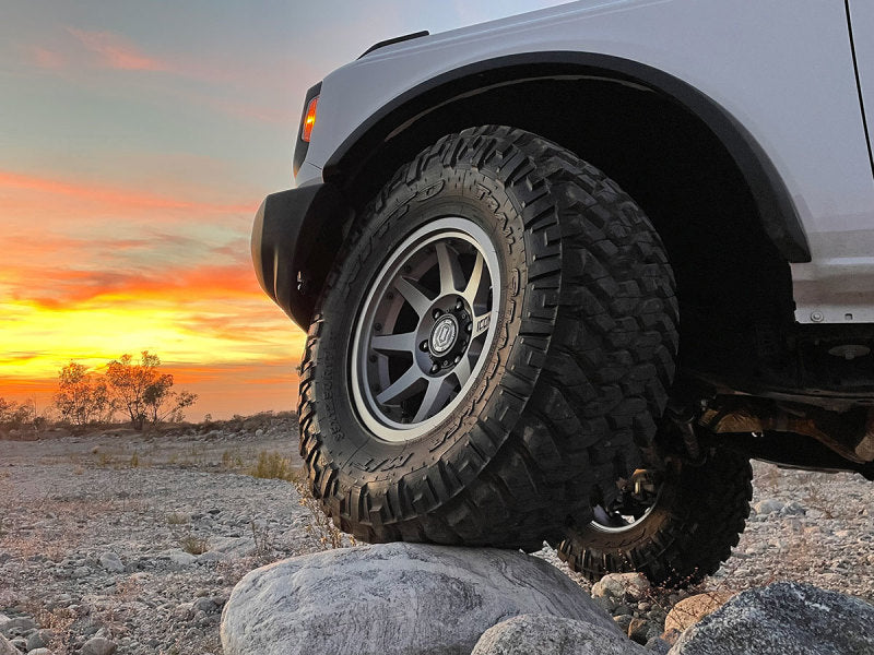 ICON Rebound Pro 17x8.5 6x5.5 25mm Offset 5.75in BS 95.1mm Bore Titanium Wheel 21817859057TT 21817859057TT Photo - Mounted