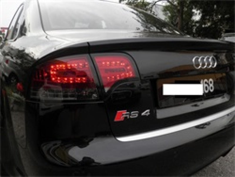 Spyder Audi A4 4Dr 06-08 LED Tail Lights Red Clear ALT-YD-AA406-G2-LED-RC 5029294 5029294 Photo - Mounted