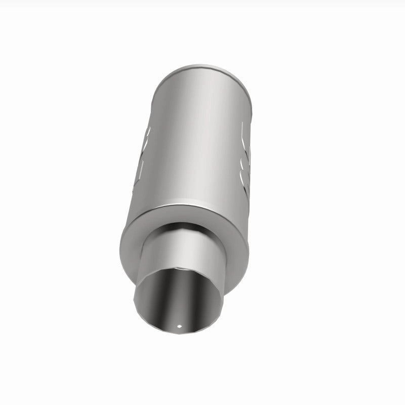 MagnaFlow 6" Round Center/Center Performance Muffler With Tip 14822 360 Degree Image Set