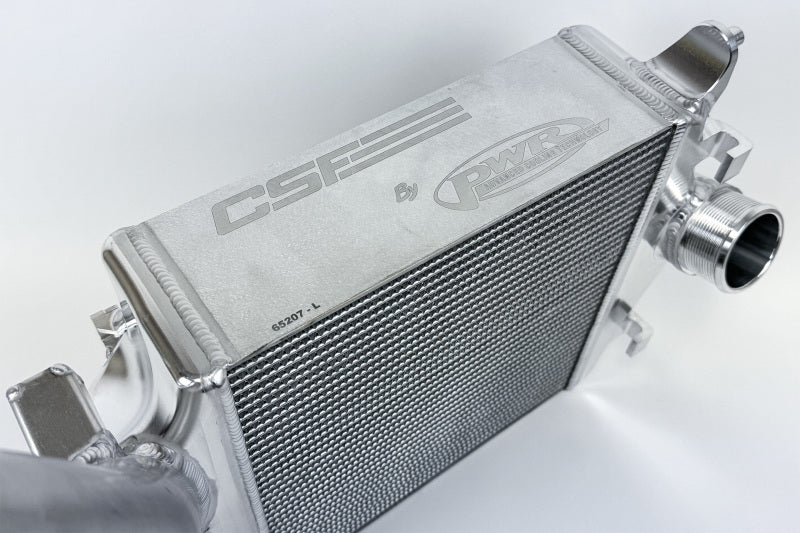 CSF 2020+ Audi SQ7 / SQ8 High Performance Intercooler System - Raw Aluminum 8280 8280 Photo - Close Up