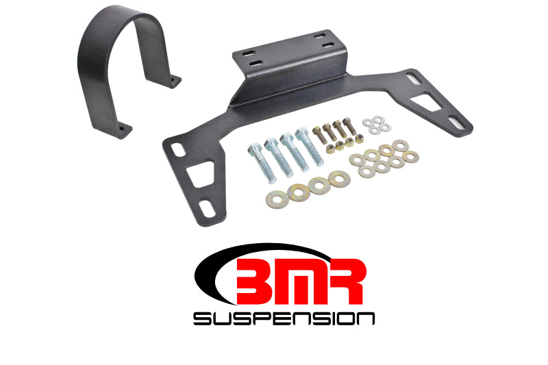 BMR 11-14 S197 Mustang Front Driveshaft Safety Loop - Black Hammertone DSL017H DSL017H Photo - Primary