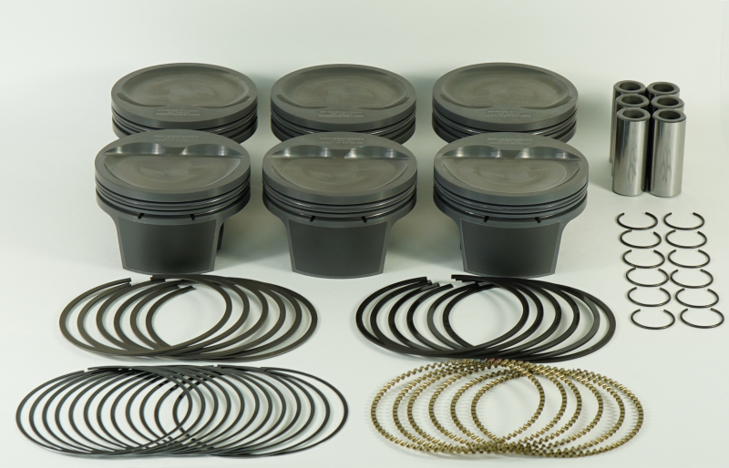 Mahle MS Piston Set Chevy SB 359ci 4.040in Bore 3.48/3.5 Stroke 5.7 Rod .927 HD Pin -20cc 8.9CR 197751440 197751440 Photo - Primary