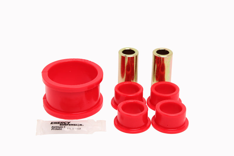 Energy Suspension ES Steering Rack Bush - Red Suspension Bushing Kits main image