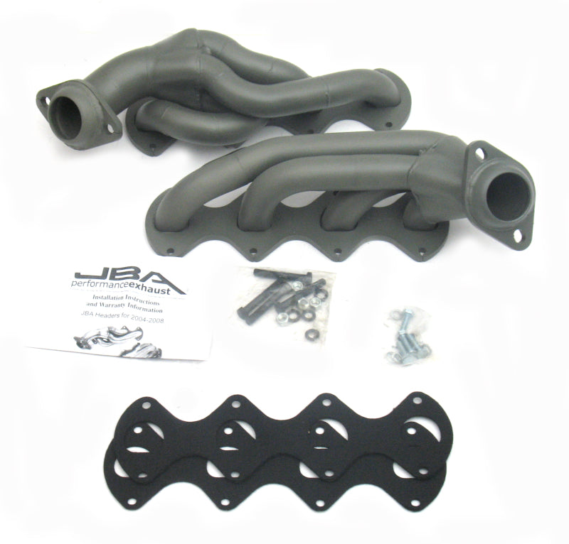 JBA 04-10 Ford F-150 5.4L 3V 1-5/8in Primary Ti Ctd Cat4Ward Header 1676SJT 1676SJT Photo - Primary