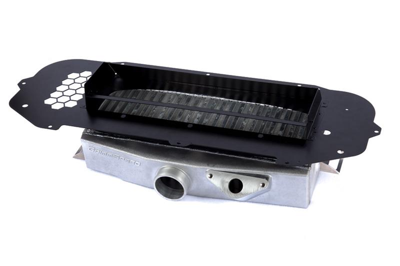 GrimmSpeed GRM TMIC Splitter Forced Induction Intercooler Ducting main image