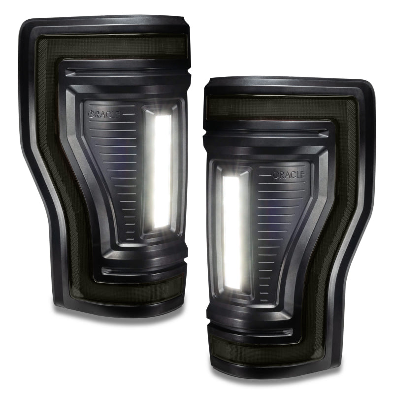 ORACLE Lighting 17-22 Ford F-250/350 (Black Series) Flush Mount LED Tail Lights 5896-504-T 5896-504-T Photo - out of package