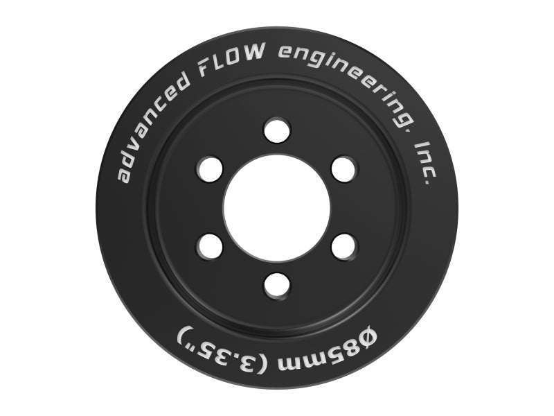 aFe POWER Supercharger Power Pulley 3.35 IN Fits aFe Pulley Kits for Hellcat Supercharger 79-10005P 79-10005P Photo - Unmounted