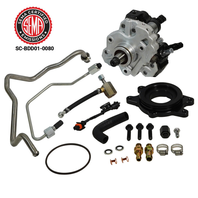 BD Diesel 11-16 Chevrolet Silverado 2500HD /3500HD 6.6L Venom CP3 Conversion Kit C/W Standard Pump 1050496 1050496 Photo - Unmounted