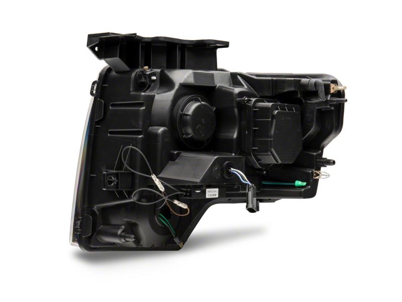 Raxiom 09-14 Ford F-150 Axial G4 Light Bar Switchback Projector Headlights- Blk Housing (Clear Lens) T546755 T546755 Photo - Close Up