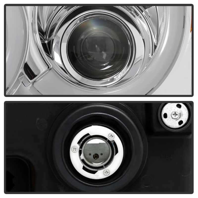 Spyder 05-07 Jeep Grand Cherokee - Light Bar Projector Headlights - Chrome - PRO-YD-JGC05V2-LB-C 5086112 5086112 Photo - Unmounted