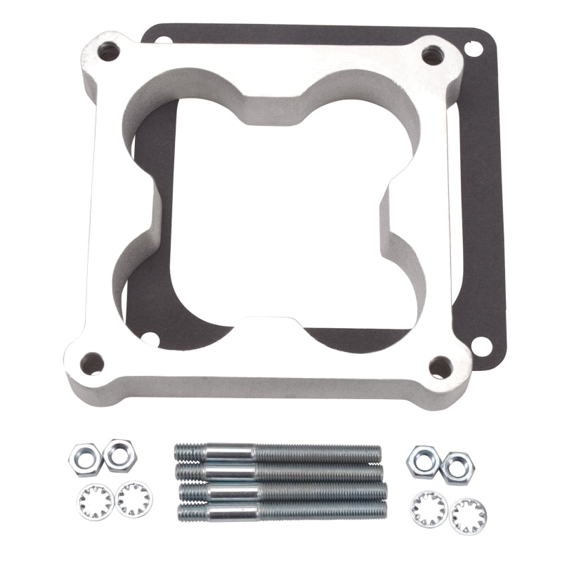 Edelbrock Carburetor Spacer - 4500-Style 1-Inches Cloverleaf 8718 Photo - Primary