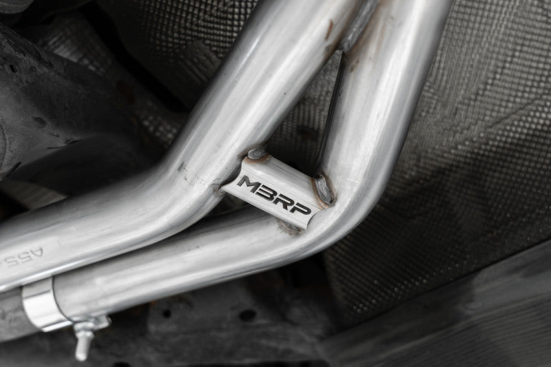 MBRP 10-16 Audi S4/S5 3.0TFSI B8/B8.5 T304 Stainless Steel 2.5in Muffler Bypass S4611304 S4611304 Photo - Close Up