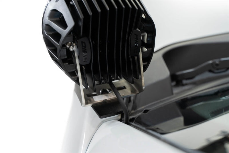 Addictive Desert Designs ADD 2023+ Ford Super Duty F250/350 Ditch Light Brackets AC8101801NA AC8101801NA Photo - Mounted