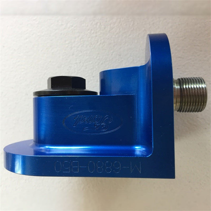 Ford Oil Filter Adapter w/ 3/4-16 Threads- Blue FRDM6880-B50 M-6880-B50 Photo - Unmounted
