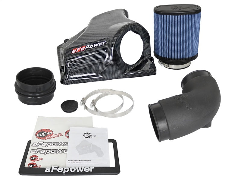 aFe Magnum FORCE Stage-2 Pro 5R Cold Air Intake System BMW 340i (F30) 16-1 54-12912-C Photo - Unmounted
