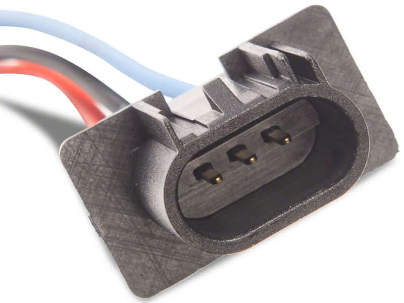 Raxiom 05-09 Ford Mustang w/ Factory Halogen LED Halo Headlights- Blk Housing (Smoked Lens) 49115 49115 Photo - Close Up