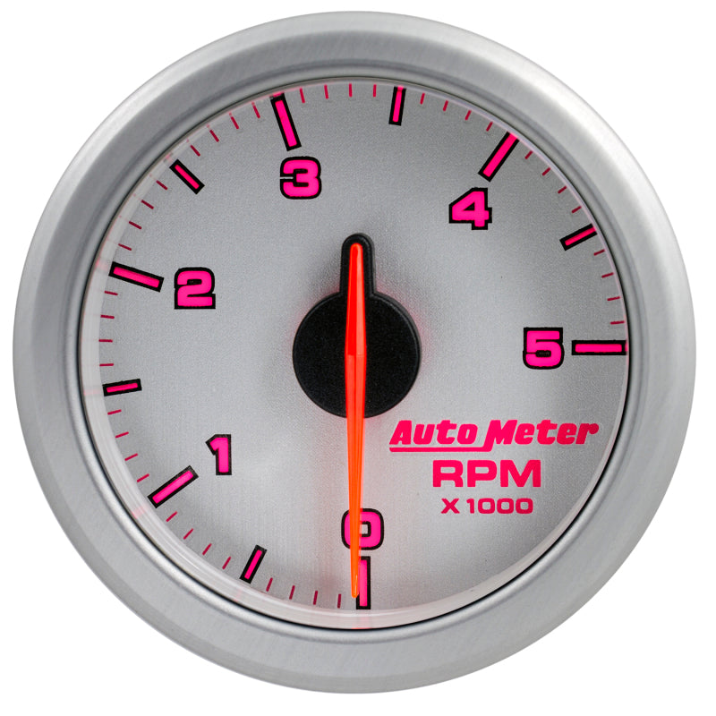 Autometer 2-1/16" Tach, 0-5,000 Rpm, Airdrive, Silver 9198-UL User 7