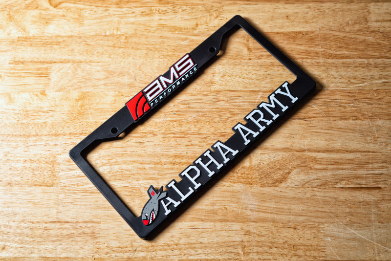 AMS Performance AMS / Alpha Army License Plate Frame AMS.00.16.0002-1 AMS.00.16.0002-1 Photo - Primary