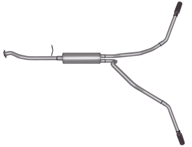 Gibson 99-01 Chevrolet Silverado 1500 Base 4.3L 2.5in Cat-Back Dual Extreme Exhaust - Stainless 65008 65008 Photo - Primary