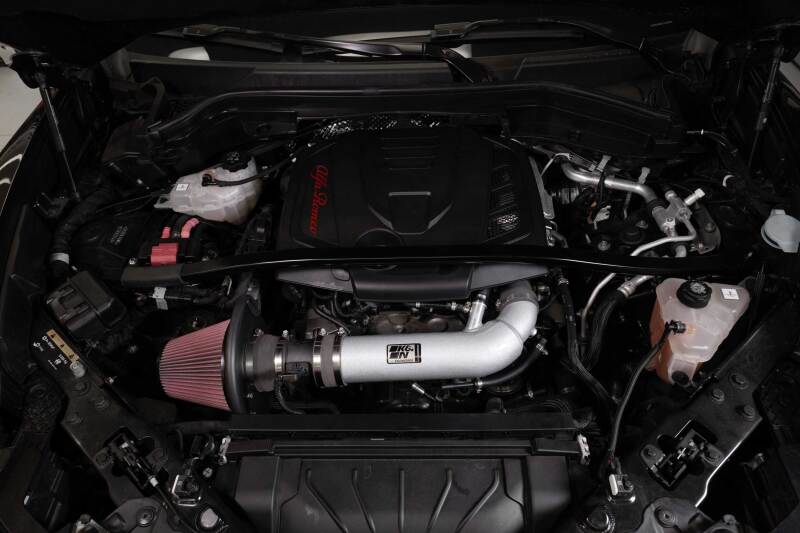 K&N Engineering K&N 17-22 Alfa Romeo Giulia / 17-22 Alfa Romeo Stelvio Performance Air Intake System 69-9900TS 69-9900TS Photo - Mounted