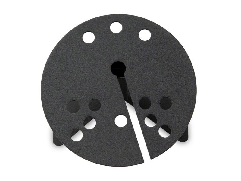 Raxiom 07-18 Jeep Wrangler JK Axial Series License Plate Bracket w/ LED Brake Light J132759 J132759 Photo - Close Up