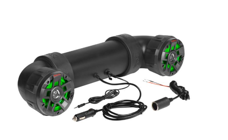 Boss Audio Systems ATV UTV Amplified Bluetooth Sound System 4in Speakers - RGB Illumination UTV4BRGB