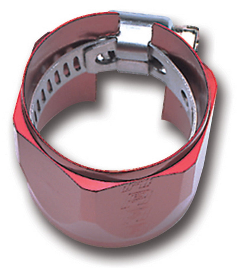 Russell -6 AN Tube Seal Hose End For 5/16" Fuel Hose (Red Finish) 620260 Photo - Unmounted