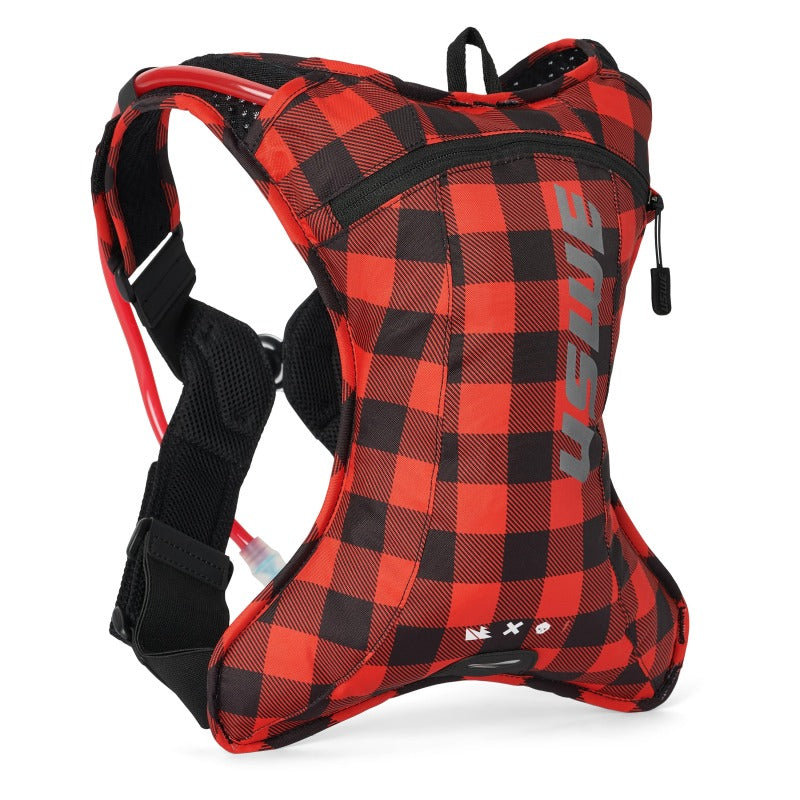 USWE Outlander Hydration Pack 2L - Flannel Red/Black 202076048 202076048 User 1