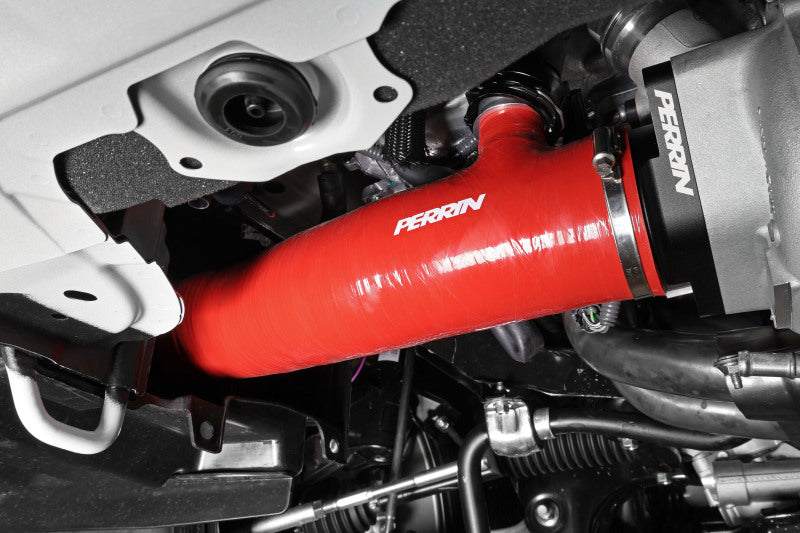 Perrin Performance Perrin 2022+ Subaru WRX Red 3in Turbo Inlet Hose w/ Nozzle PSP-INT-425RD PSP-INT-425RD User 1