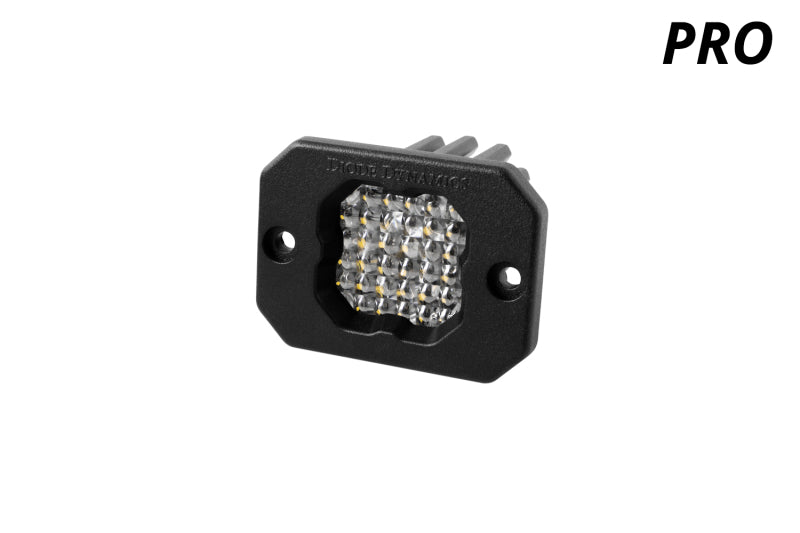 Diode Dynamics Stage Series C1 LED Pod Pro - White Flood Flush RBL Each DD6476S DD6476S User 1