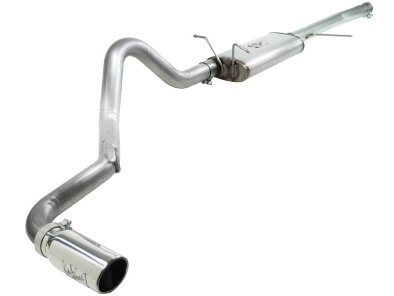 aFe Cat-Back Exhaust System Polished - Ford F-150 97-03 49-43043-P Photo - Primary
