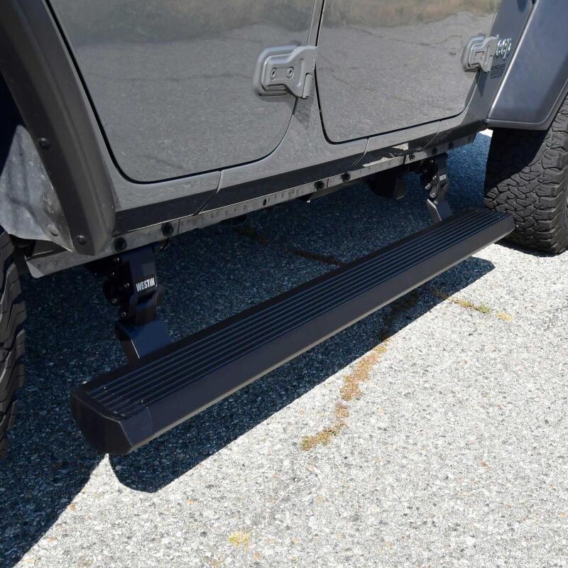 Westin Pro-e Running Boards 18- Jeep Wrangler JL 29-24065 29-24065 Photo - Mounted