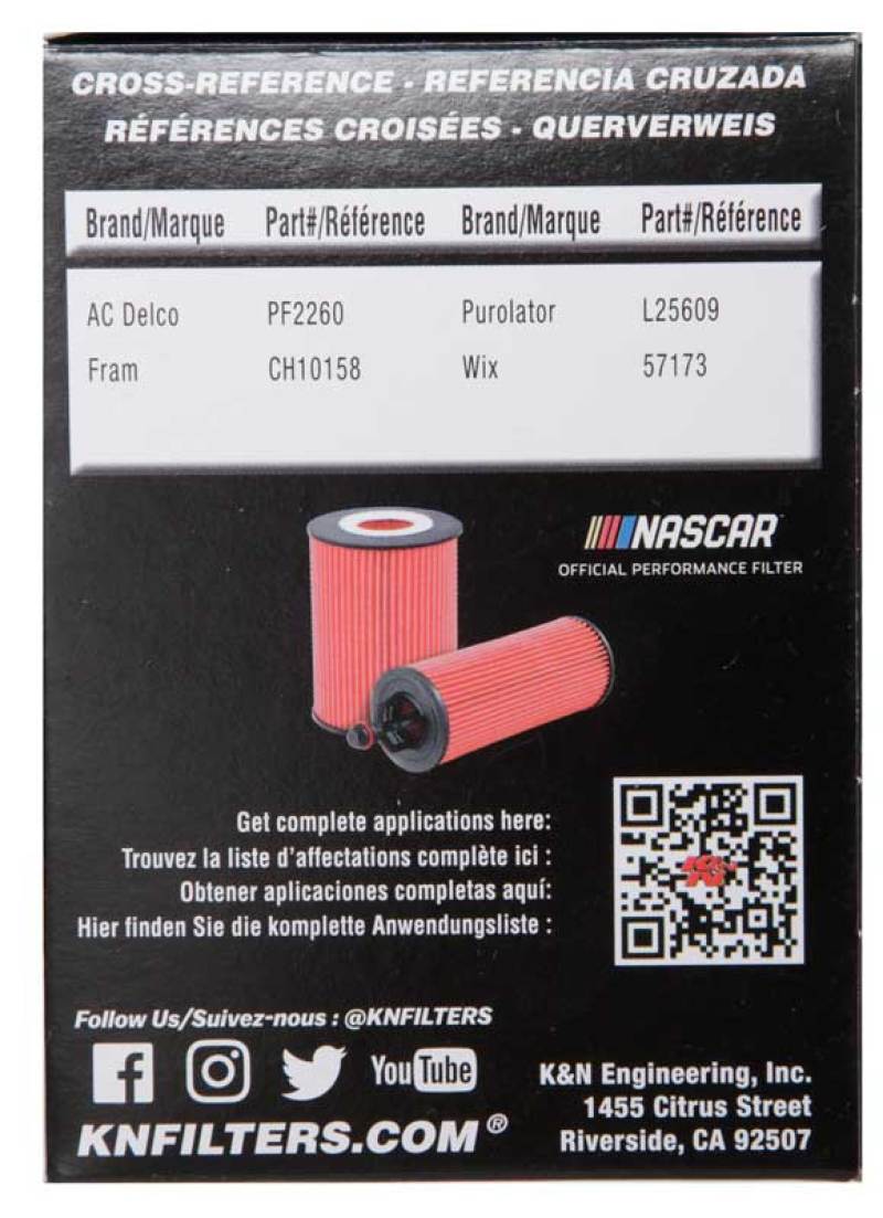 K&N Engineering Oil Filter KNEHP-7023 HP-7023 Photo - in package