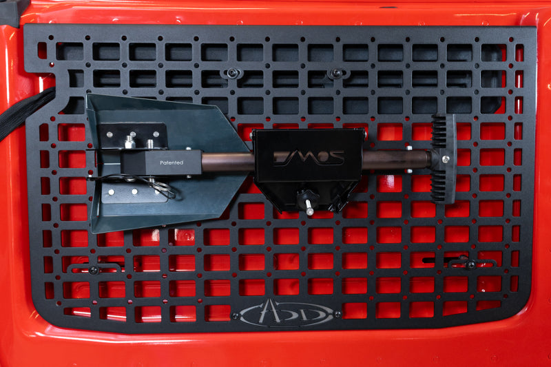 Addictive Desert Designs ADD 21-23 Ford Bronco Tailgate Molle Panel AC2302701NA AC2302701NA Photo - Mounted