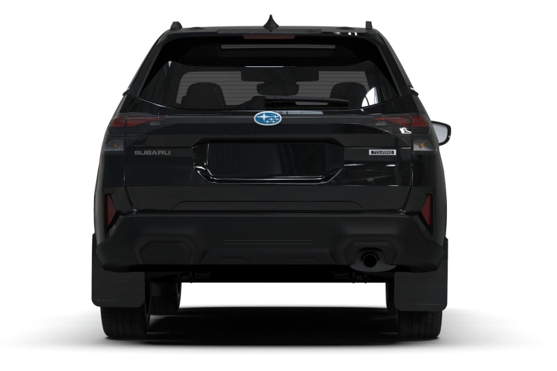 Rally Armor 2025 Subaru Forester Black UR Mud Flap w/Metallic Black Logo MF132-UR-BLK-MBK MF132-UR-BLK-MBK User 1