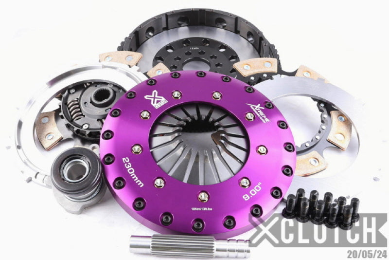 XCLUTCH 05-07 Volvo S40 T5 2.5L 9in Twin Sprung Ceramic Clutch Kit XKFD23648-2B XKFD23648-2B Photo - Primary