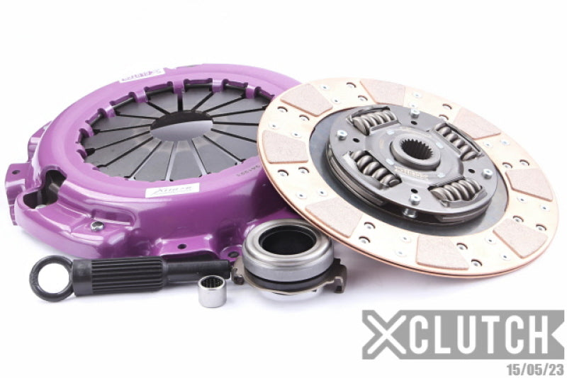 XCLUTCH 87-91 Mazda RX-7 Turbo 1.3L Stage 2 Cushioned Ceramic Clutch Kit XKMZ24004-1C XKMZ24004-1C Photo - Primary